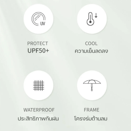 ร่มกันฝน THAI SUN SPORT รุ่น SSR0038BU สีน้ำเงิน_2